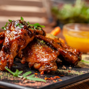 Wings (Plain  BBQ,Buffalo Lemon Pepper, Sweet Chili)